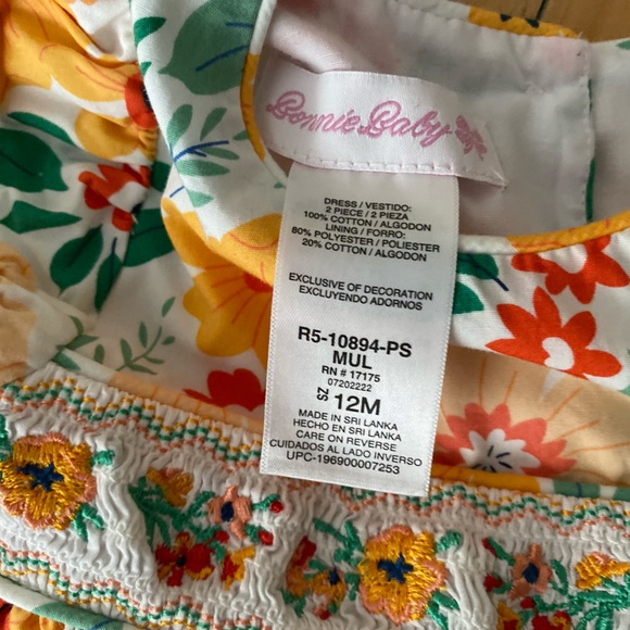 Bonnie Baby set size 12 months - Picture 3 of 4